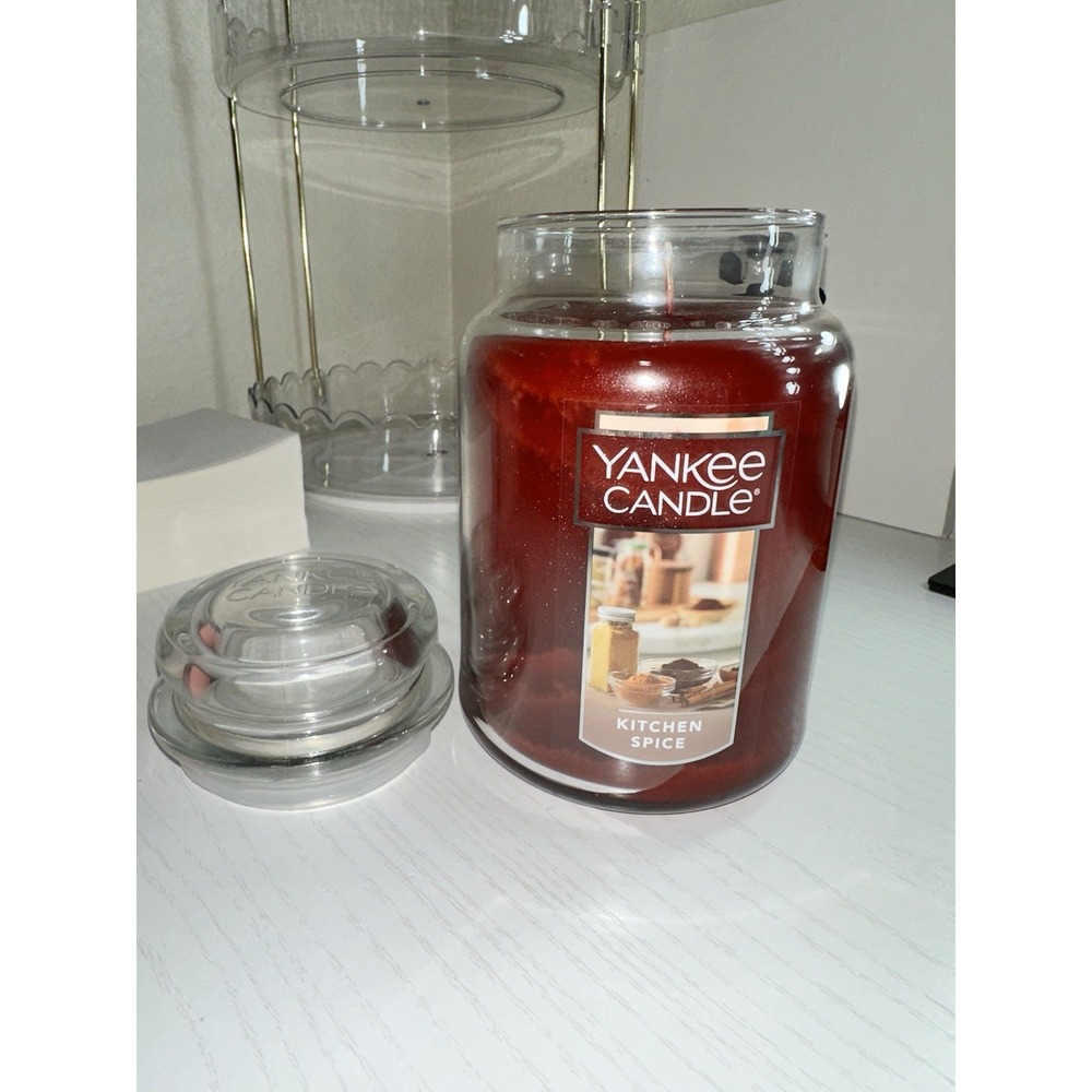 Yankee Candle Kitchen Spice Large Scented Jar Candle, 22 oz